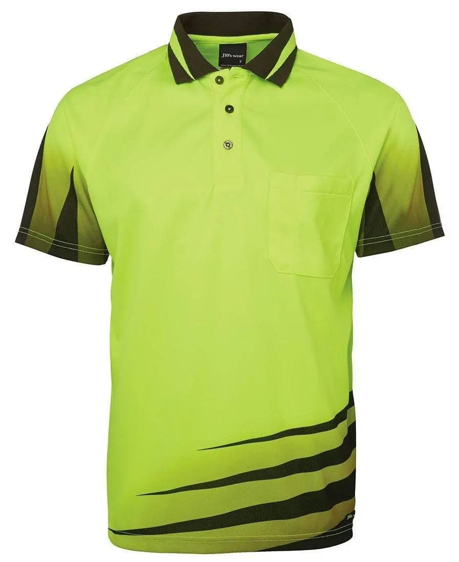 JB'S Hi-Vis Rippa Sub Polo 6HVRS Metro Workwear.